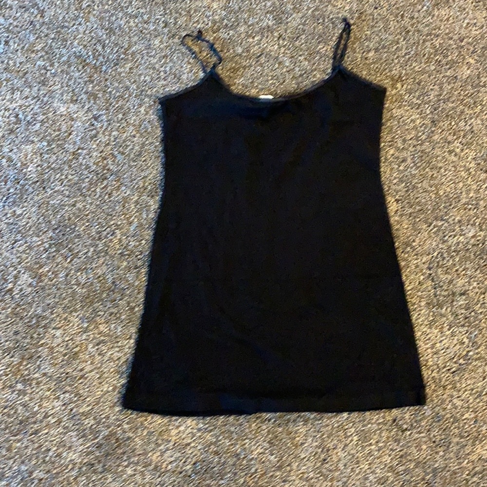 Bozzolo black tank top